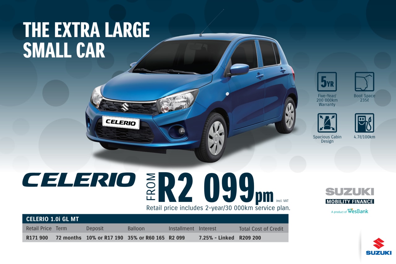 New Car Deals Suzuki Auto South Africa