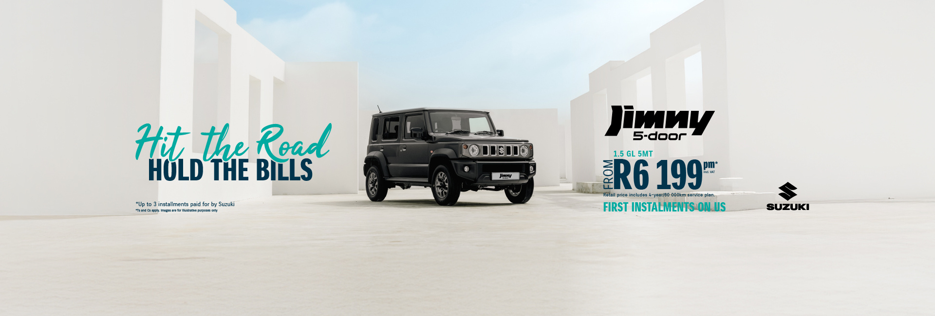 Jimny 5-door Payment Holiday